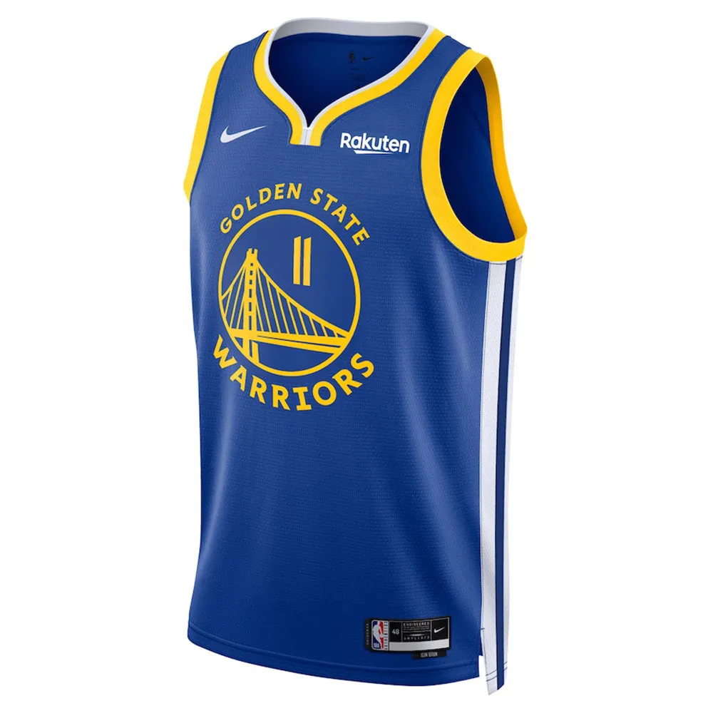 Men's Golden State Warriors Klay Thompson Jersey Icon Edition Royal Blue