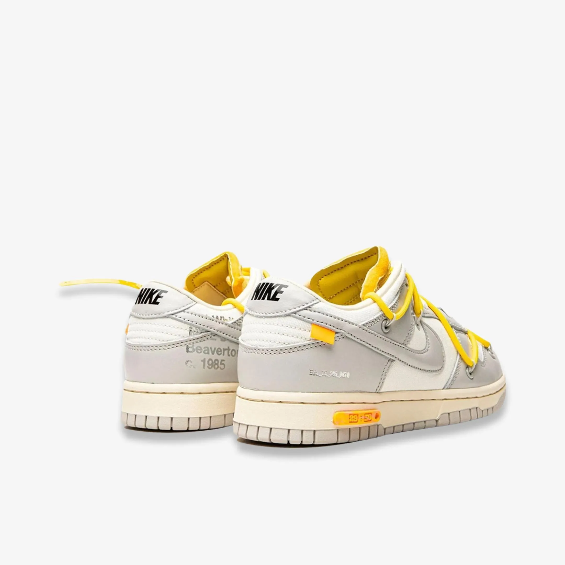 (Men's) Nike Dunk Low x Off-White 'Lot 29 of 50' (2021) DM1602-103