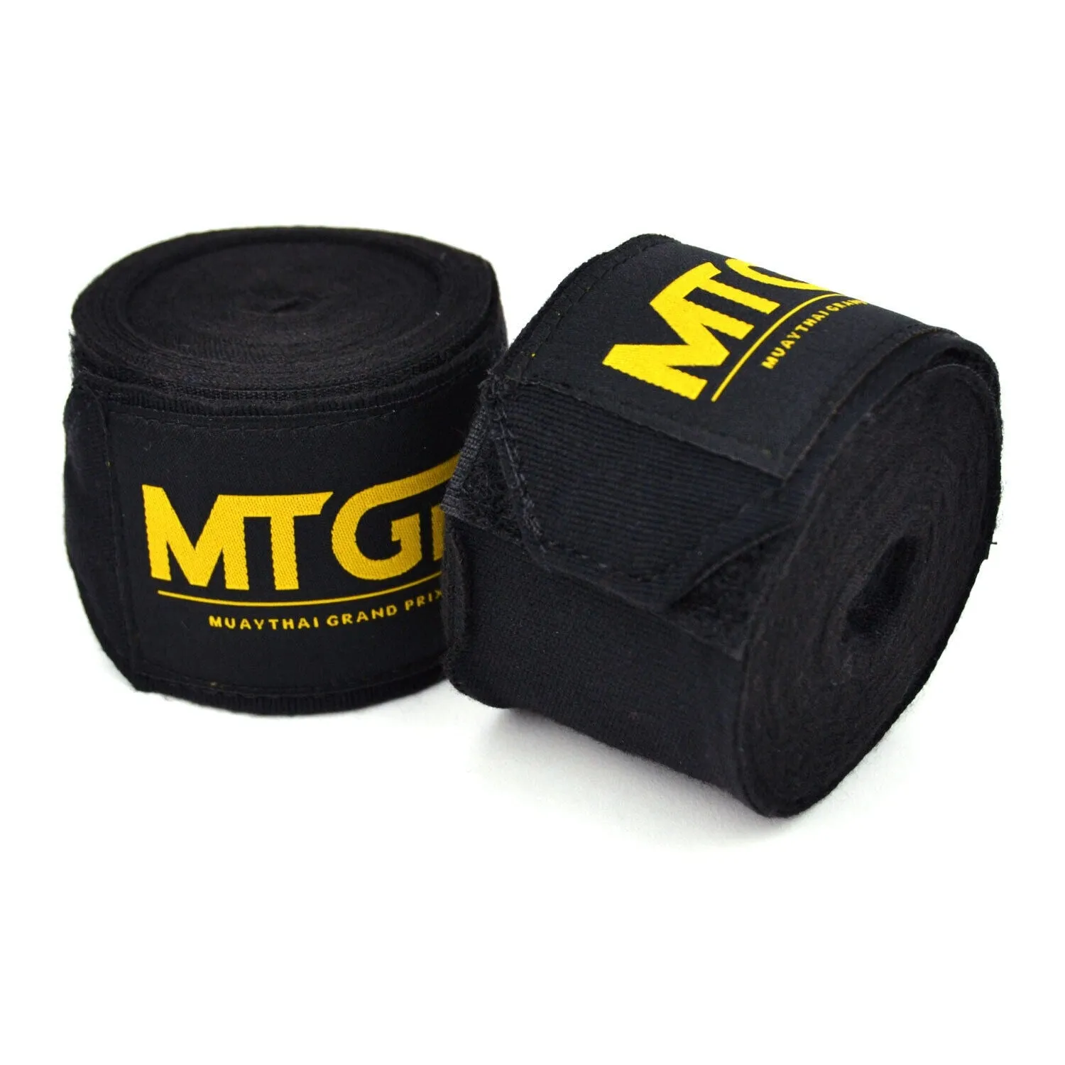 MTGP Muay Thai Grand Prix Official Handwraps Black 5m