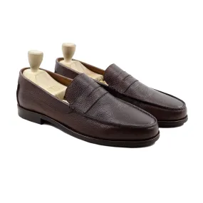 Narvik - Dark Brown Pebble Grain Loafer