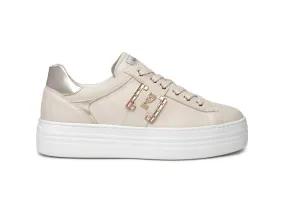 Nero Giardini Donna Sneakers Made in Italy Tomaia in Pelle