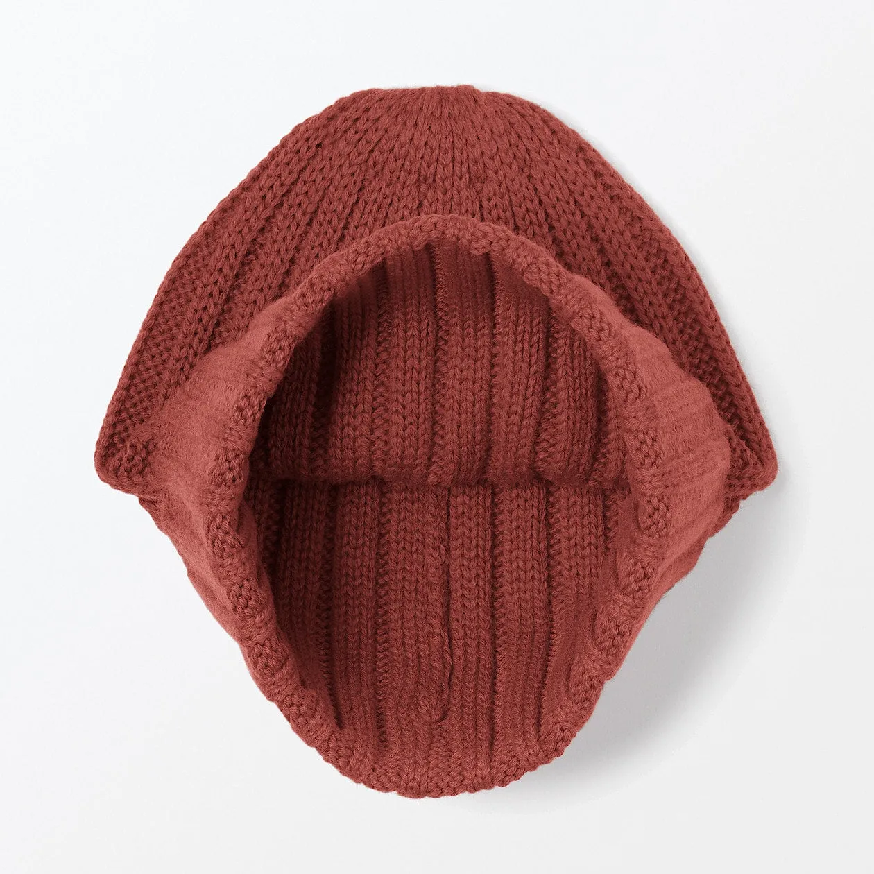 Non-Itchy Wool Ribbed Beanie