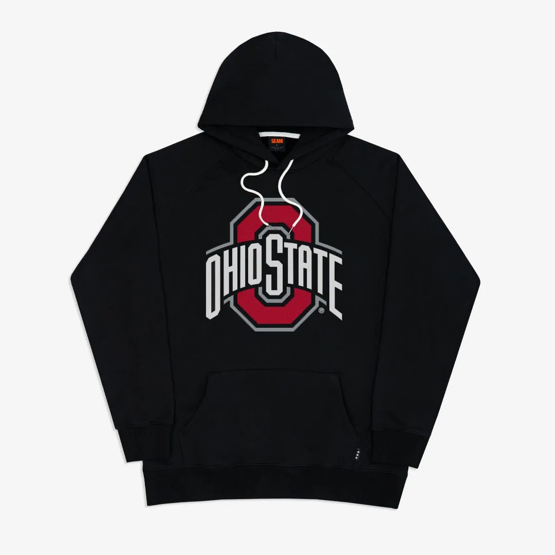 Ohio State Big Logo Vintage Hoodie