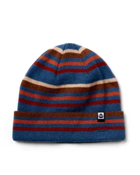 Ok Stripe - Beanie - Blue