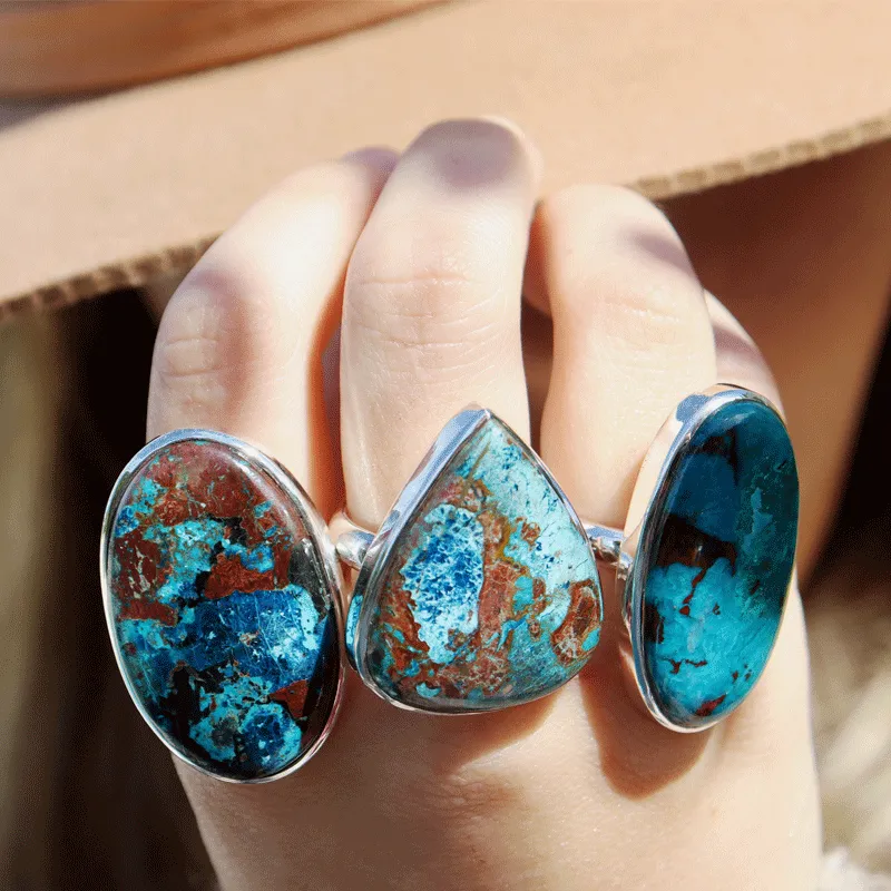 Percy Shattuckite Oval Ring I