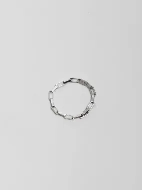 Petite Industrial Box Link Chain Ring