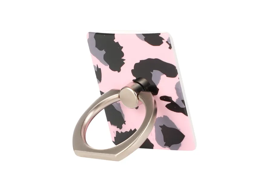 Pink Leopard Ring Holder