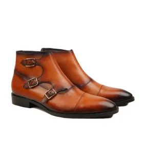 Polzela - Men's Burnish Tan Calf Leather Boot