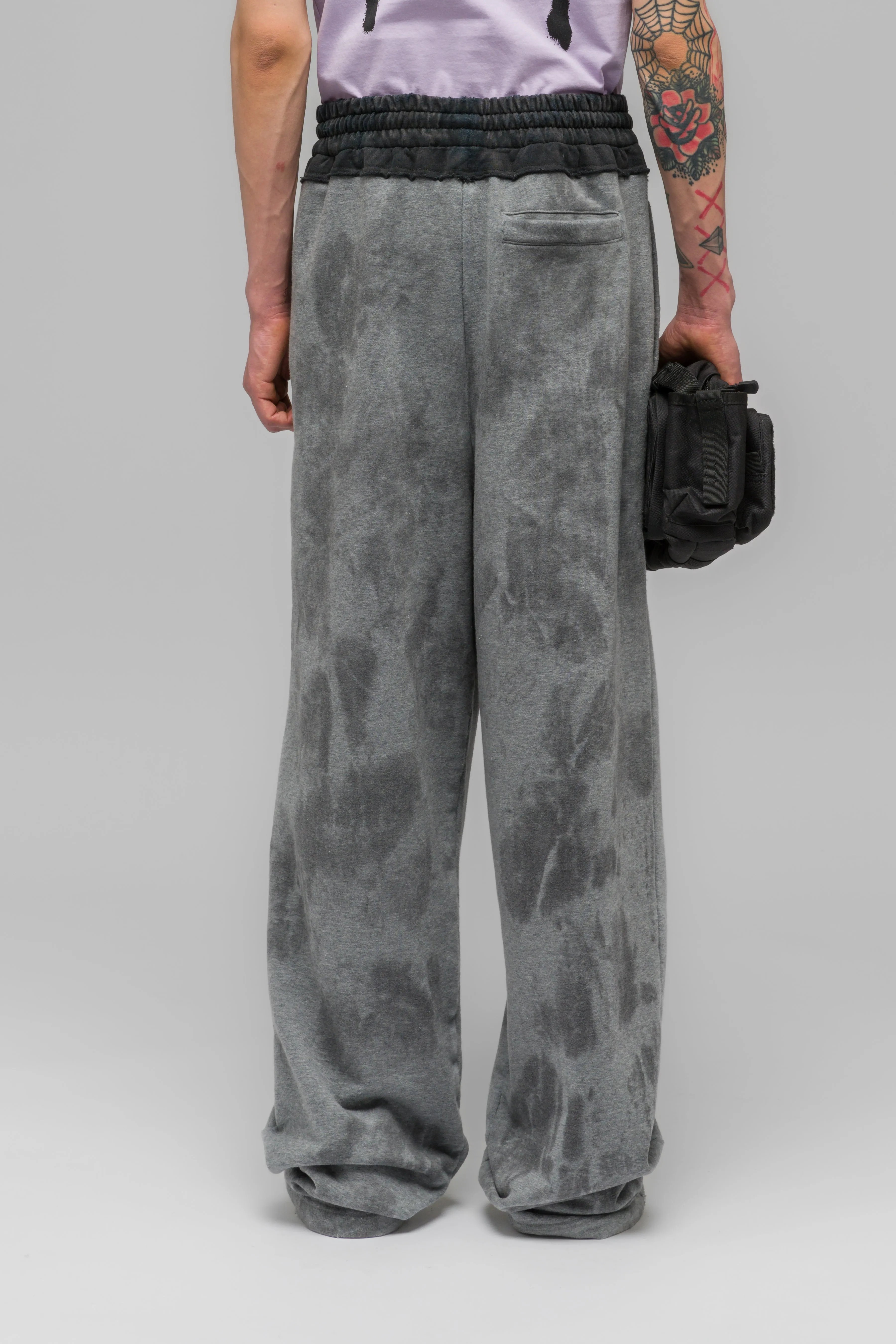 "GLOW" STAINED SWEATPANTS