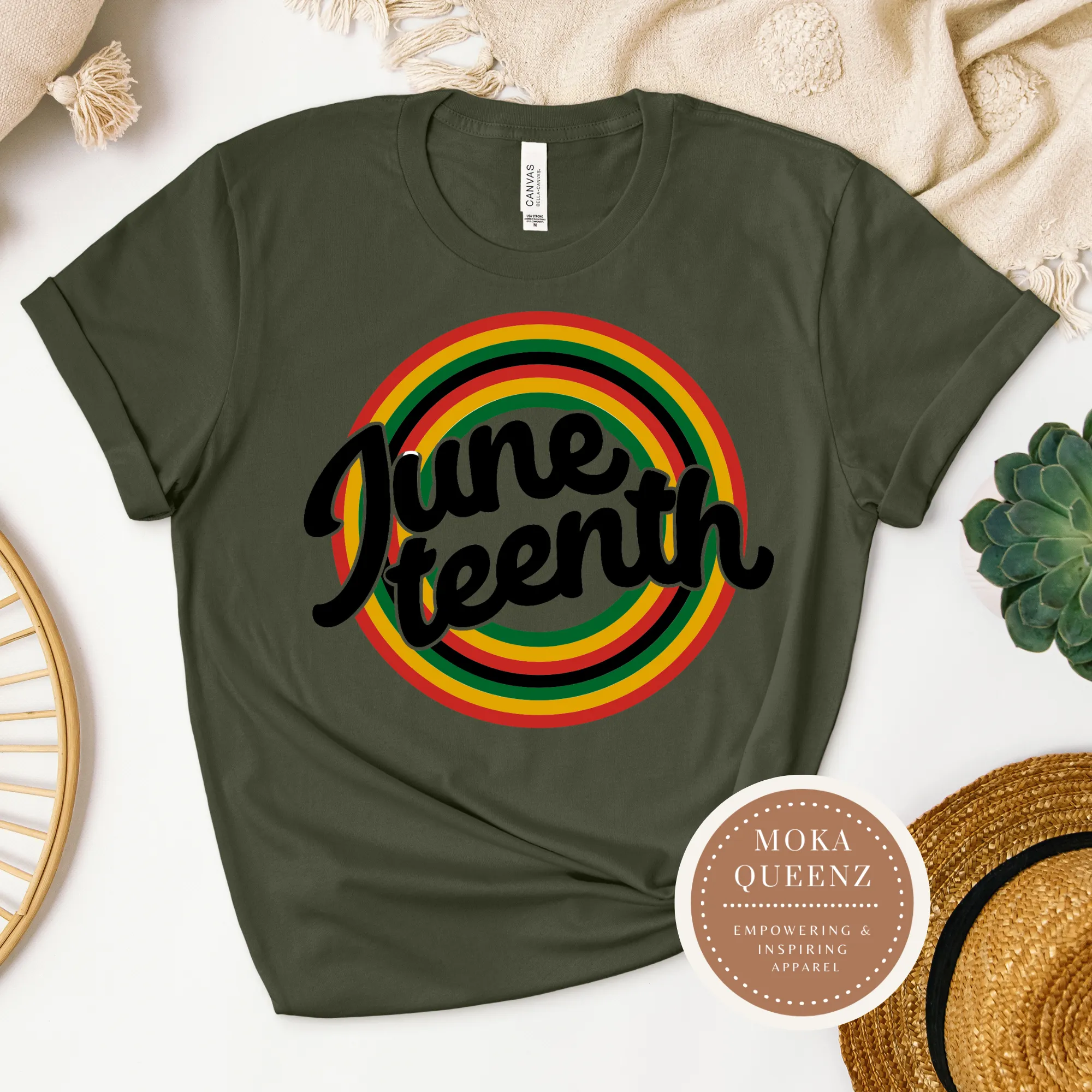 Retro Juneteenth Tee