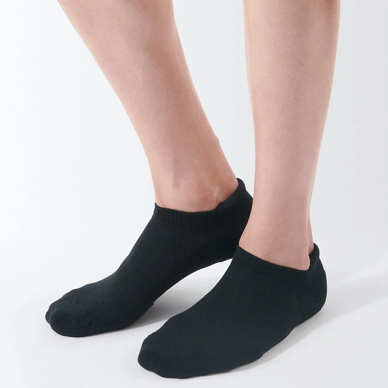 Right Angle Arch Support Sneaker Socks - 2 Pack