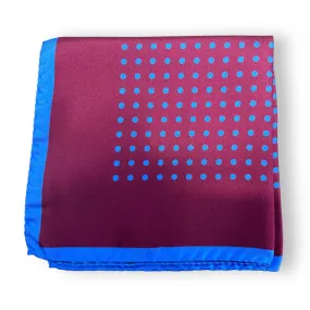 Ron Cornell Italian Silk Pocket Square_ 9805