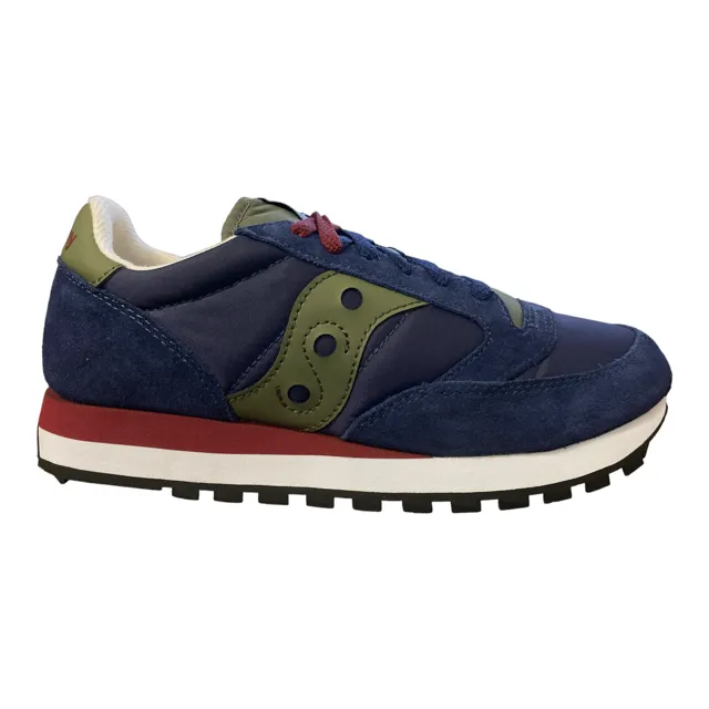 Saucony Originals men's sneakers Jazz Original S2044 654 blue-forest green 