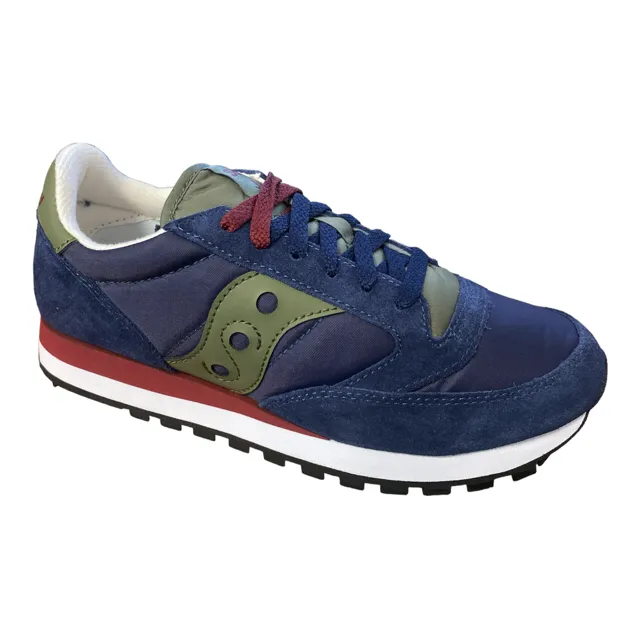 Saucony Originals men's sneakers Jazz Original S2044 654 blue-forest green 