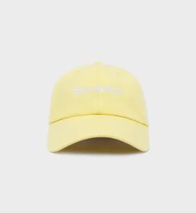 Serif Logo Hat - Sunshine Yellow