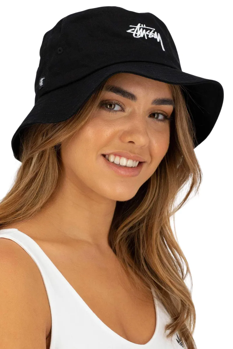 Stussy | Unisex Stock Bucket Hat (Black)