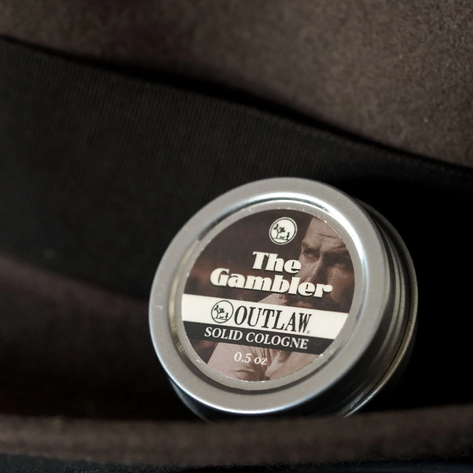 The Gambler Bourbon, Tobacco & Leather Solid Cologne