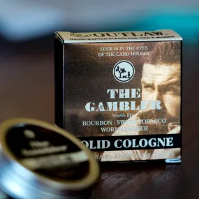 The Gambler Bourbon, Tobacco & Leather Solid Cologne