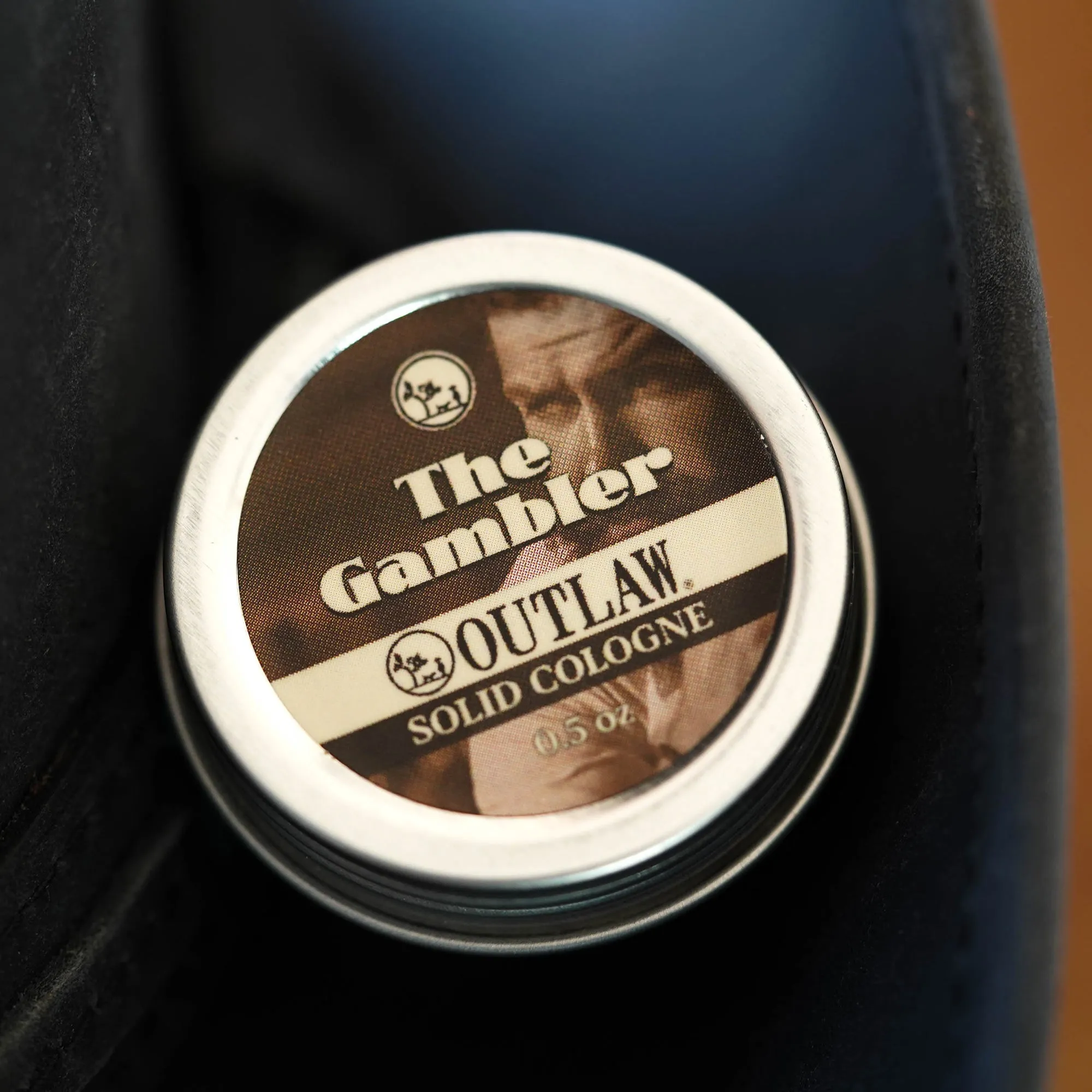 The Gambler Bourbon, Tobacco & Leather Solid Cologne