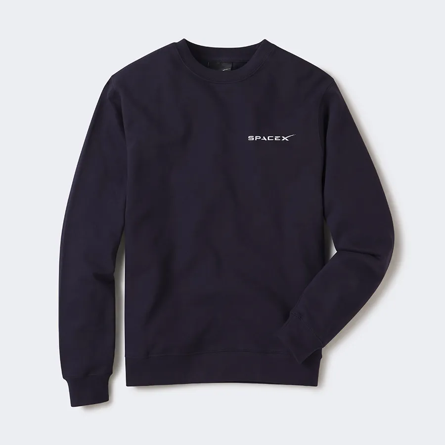 Unisex SpaceX Sweatshirt - Navy