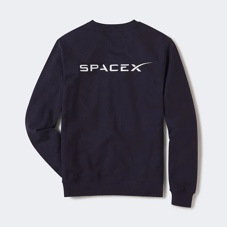 Unisex SpaceX Sweatshirt - Navy