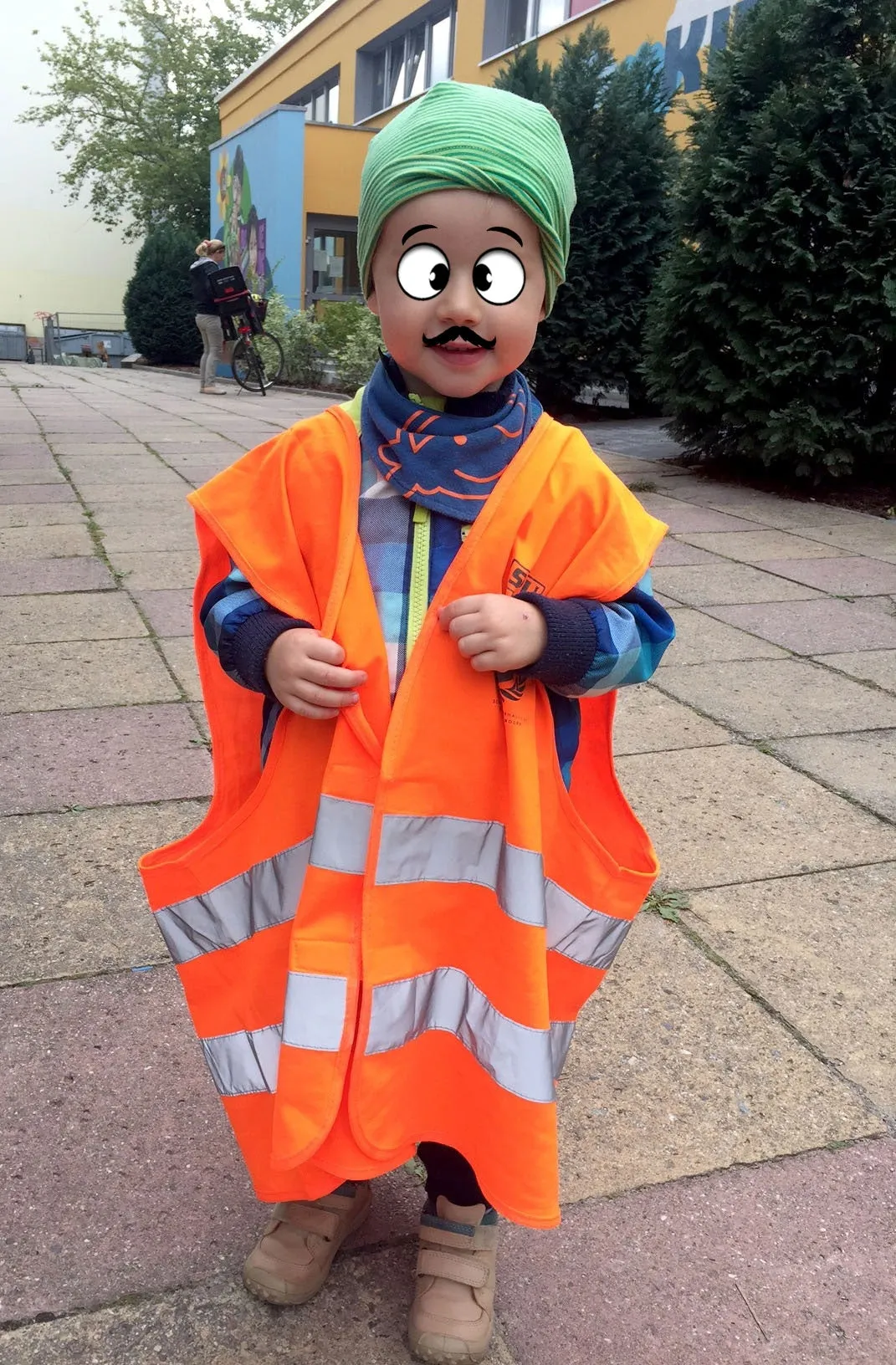 Warnweste SPU Safety Vest PW Hands Patenbrigade: Wolff