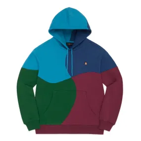 Wave Patchwork Hoodie