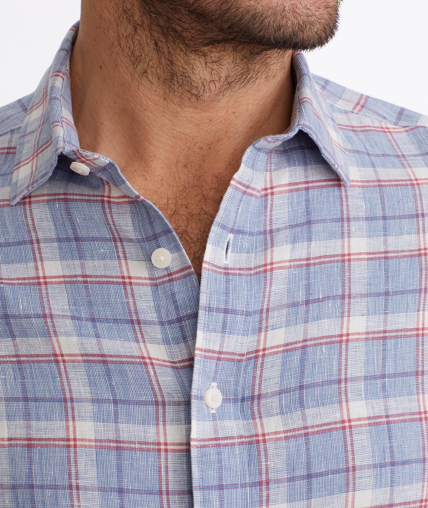 Wrinkle-Resistant Linen Berardo Shirt - FINAL SALE